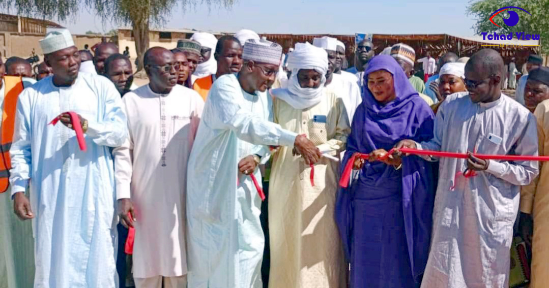 Guéra Inauguration Du Dalot Construit Aux Abords Du CEG Bilingue De Mongo