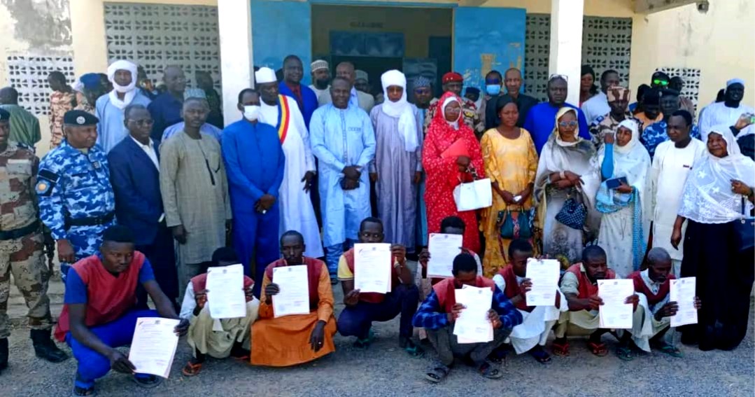 Guéra : Remise De Peines Collectif Des Plusieurs Détenus De La Maison D’Arrêt De Mongo
