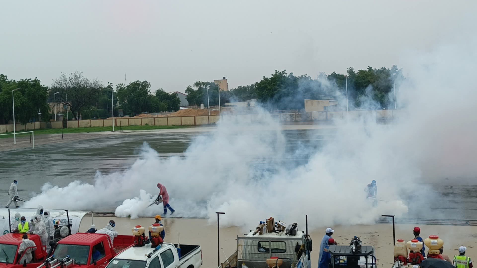 N’Djamena Lance Une Campagne De Pulvérisation Contre Le Paludisme