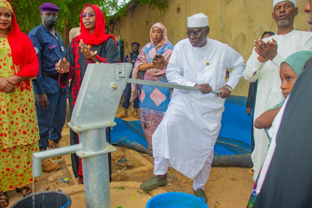 N’Djamena : Inauguration De 10 Forages À Goudji Hamaral-Goz.